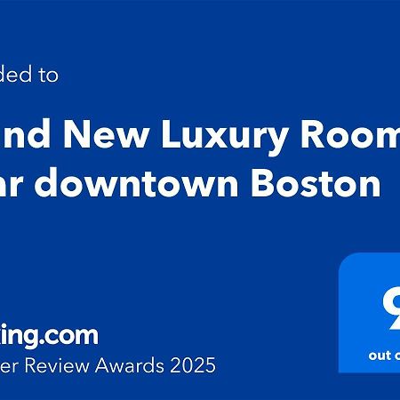 Brand New Luxury Rooms Near Downtown Бостон Экстерьер фото